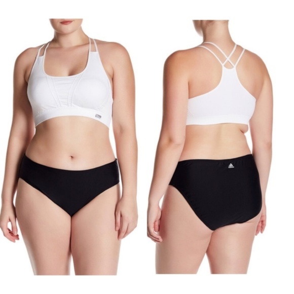 adidas Other - Adidas Black Solid Start Hipster Bikini Bottoms